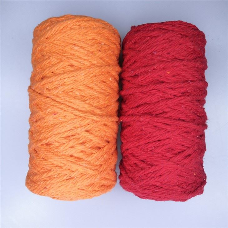 Factory Supplying Cotton Mop Yarn Color Friction Spun Yarn