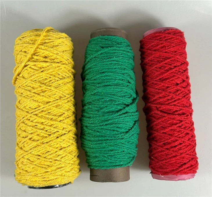 Twisted OE Recycled Cotton Yarn For Mop