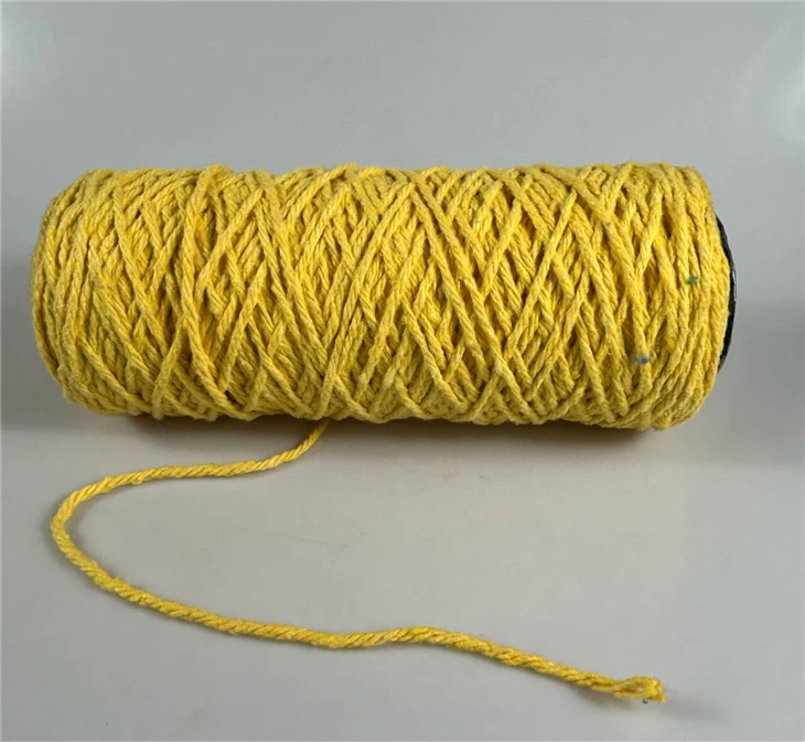 Twisted OE Recycled Cotton Yarn For Mop